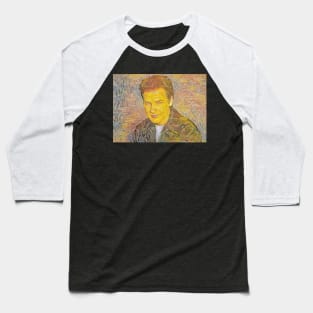 Comedy Legend NORM MACDONALD Van Gogh Art Style Baseball T-Shirt